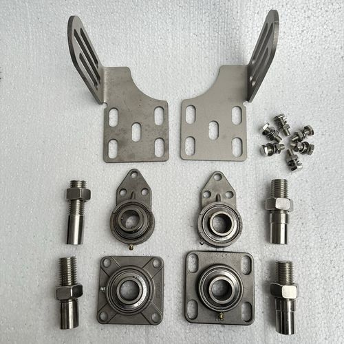 304不銹鋼較鏈別墅大門庭院門天地插可調(diào)地軸實心加厚軸承合頁201